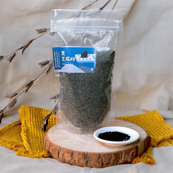 金弘/職人工藝/原粒研磨100%純黑芝麻粉/200g 雀莉家,黑芝麻粉