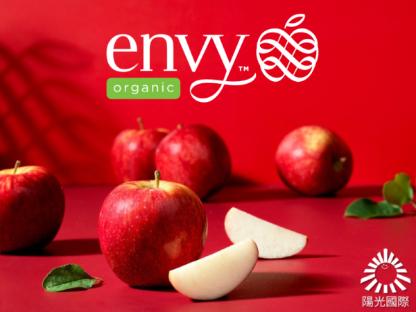 (冷藏)Sun Organic/美國有機Envy愛妃蘋果/796g±5%/5粒 有機蘋果,美國愛妃,帶皮吃,不上蠟,Envy