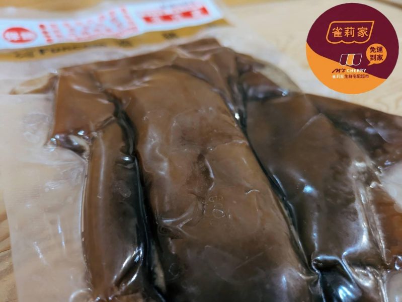 (冷藏)楓康/Funcom滷豬皮/300g 楓康,滷味,豬皮,高雄,台南,台中,雀莉家