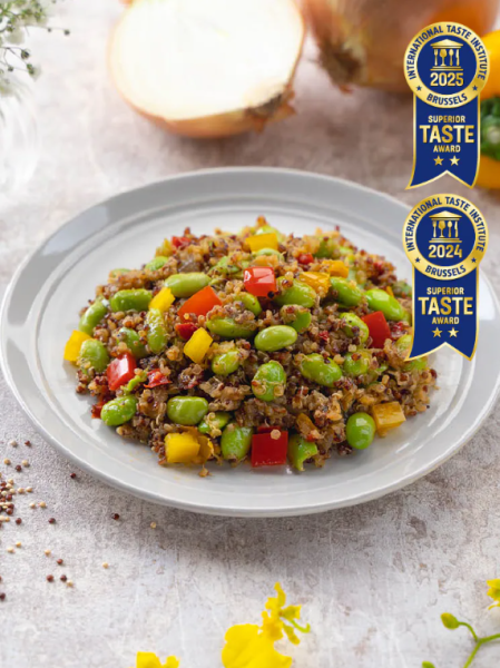 【冷凍】蘭田蔬食/藜麥毛豆(植物五辛素)/200g 蘭田蔬食,藜麥毛豆,橄欖油