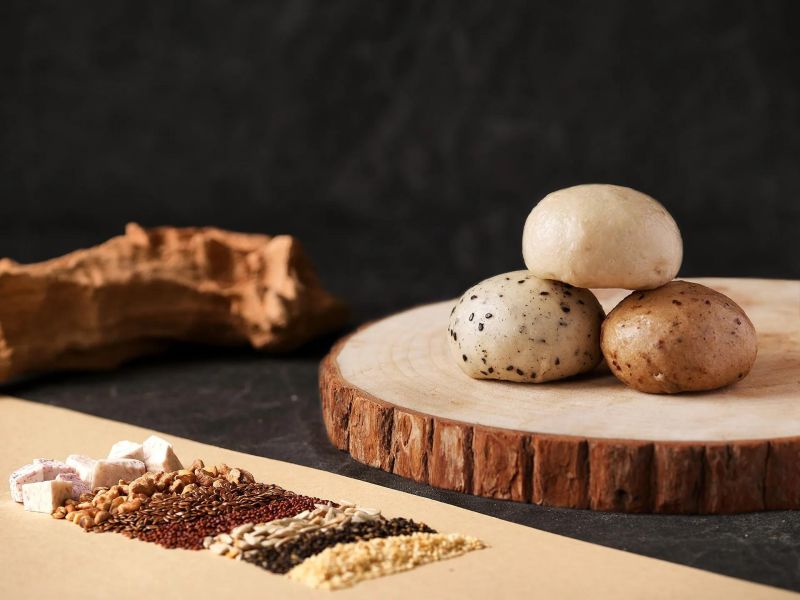 【冷凍】豆舖子/藜麥堅果小饅頭/52g*6入 豆舖子,藜麥,堅果,綜合小饅頭