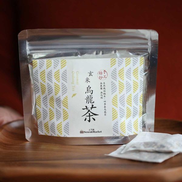 上下游/手工焙炒玄米烏龍茶袋裝/7g*12入 上下游,四季春,烏龍茶,玄米,玄米烏龍茶,手工焙炒