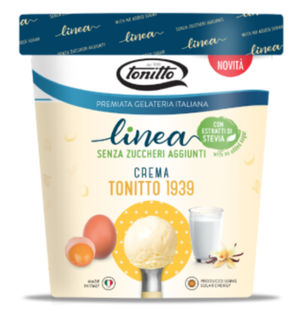 【冷凍】義大利Tonitto/牛奶冰淇淋(無蔗糖)/500ml 義大利Tonitto,冰淇淋,無蔗糖