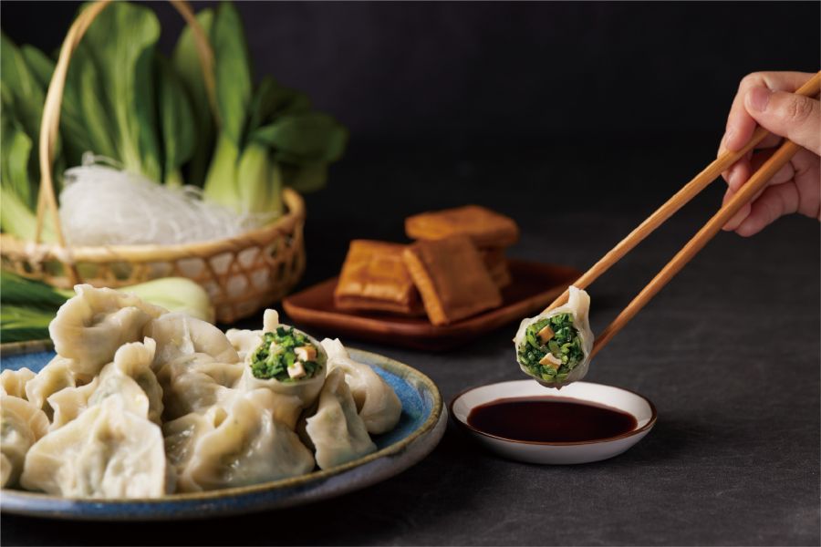 【冷凍】豆舖子/翡翠水餃/648g/約24入 【冷凍】豆舖子/翡翠水餃/648g/約24入