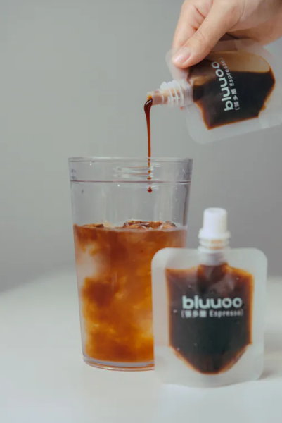 【冷凍】(庄頭包)bluuoo/藻多醣espresso濃縮咖啡冰磚/40g*10入 bluuoo,藻多醣,咖啡