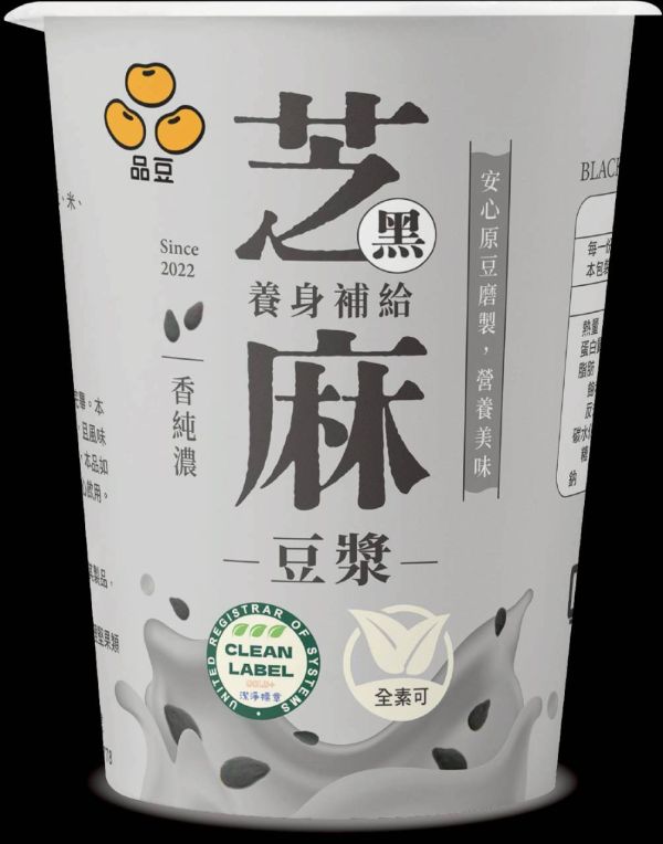 (冷藏)品豆/黑芝麻豆漿/330ml±3% 品豆,植物奶