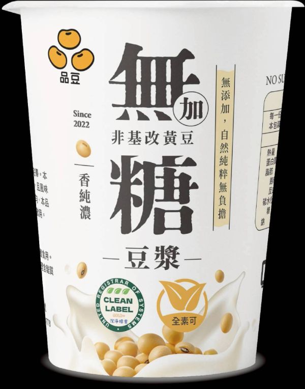 (冷藏)品豆/無糖豆漿/330ml±3% 品豆,植物奶
