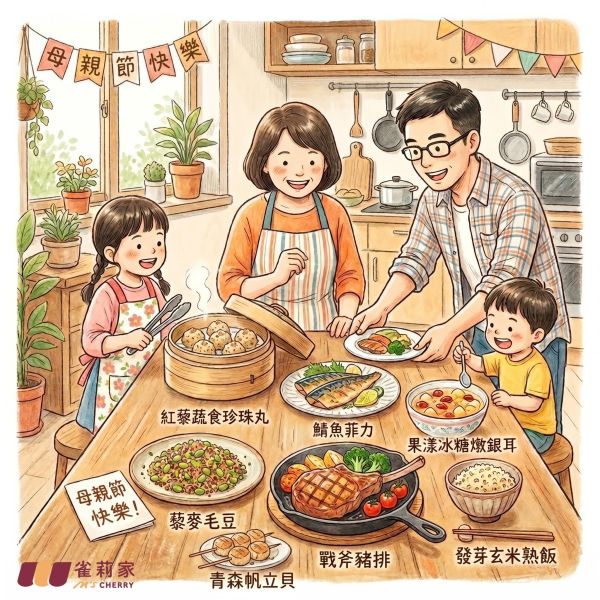 【冷凍】雀莉家/母親節暖心食光套組 雀莉家,母親節,自炊,高纖,低負擔,母親節套組,暖心食光套組,母親節暖心食光套組