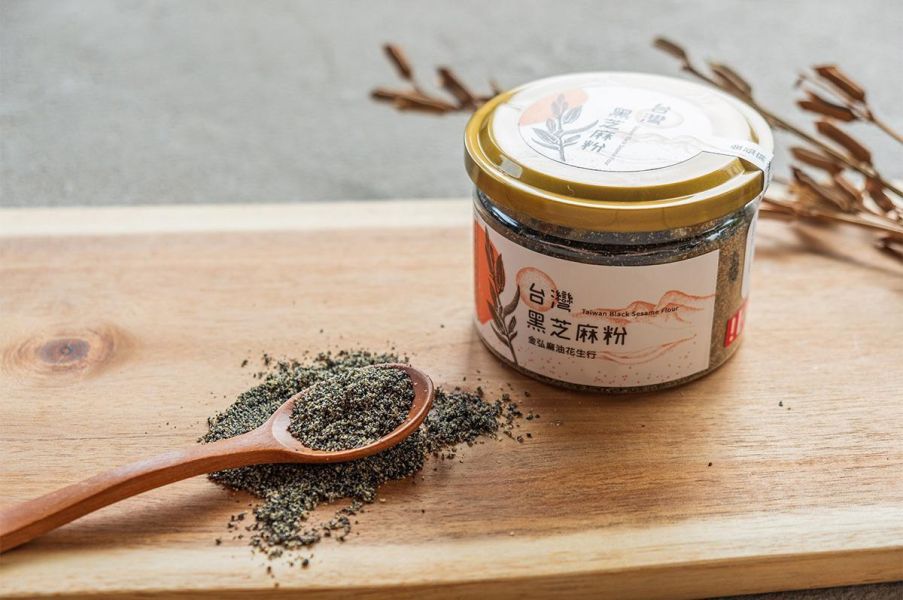 金弘/台灣烏麻粒粉香禮盒/4罐 雀莉家,金弘,台灣烏麻粒粉香禮盒,台灣芝麻,母親節禮盒