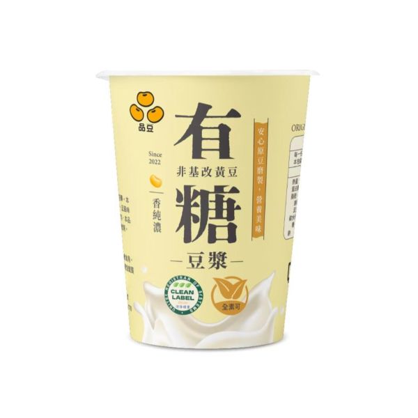 (冷藏)品豆/有糖豆漿/330ml±3% 品豆,植物奶