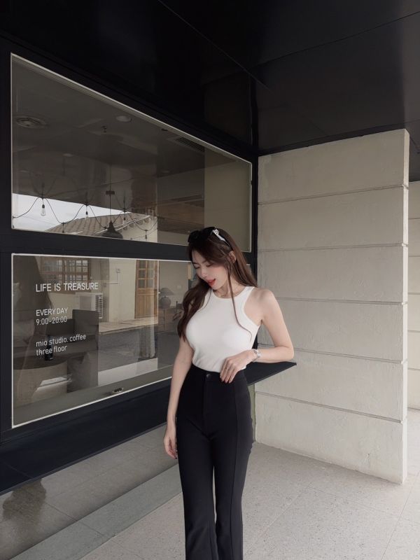 完美搭配·削肩Bra top 