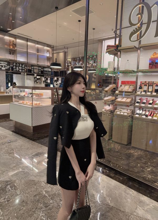 白富美小女兒·愛心小香兩件套 