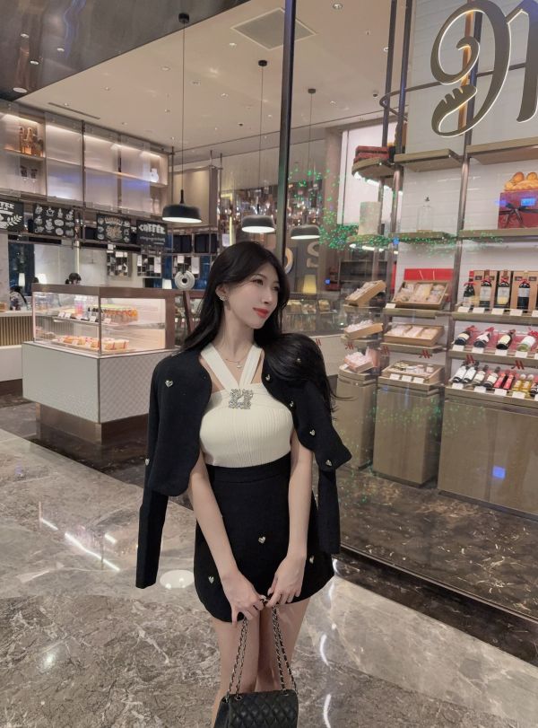白富美小女兒·愛心小香兩件套 