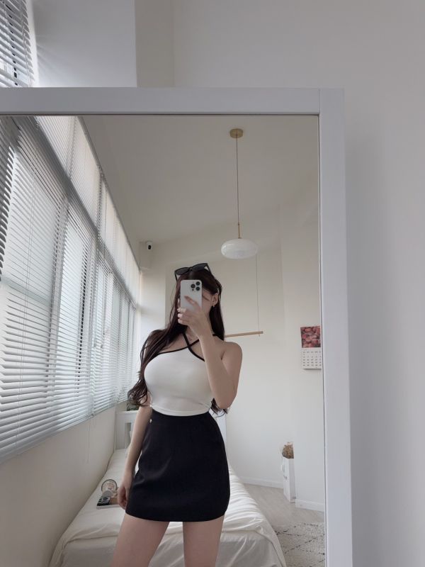 小香風系列·繞脖Bra top 