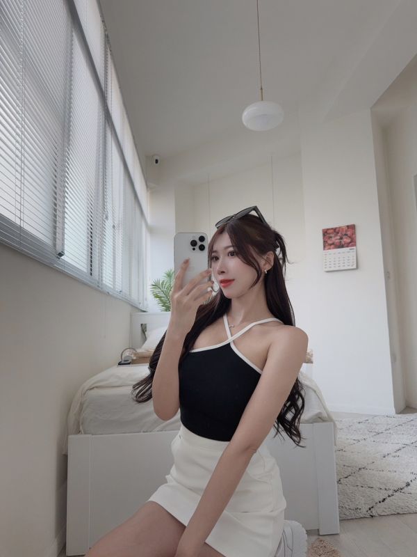 小香風系列·繞脖Bra top 