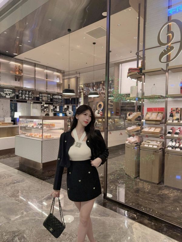 白富美小女兒·愛心小香兩件套 