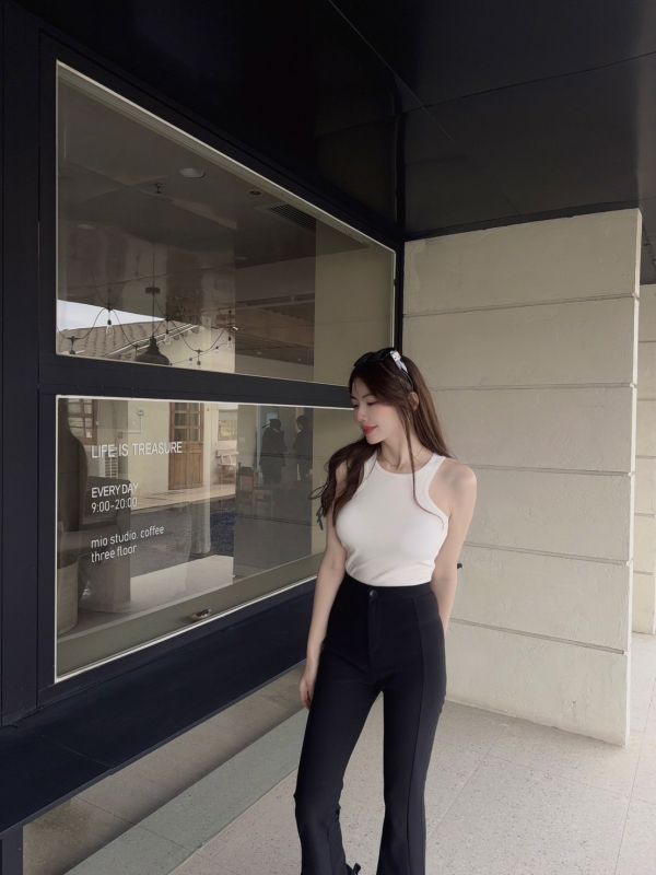 完美搭配·削肩Bra top 