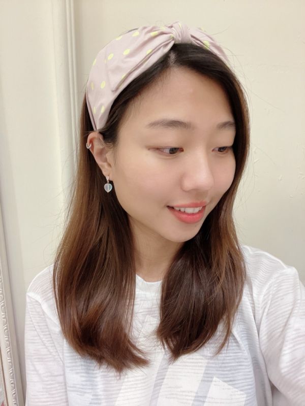 波點柔美色蝴蝶結髮箍 波點柔美色蝴蝶結髮箍