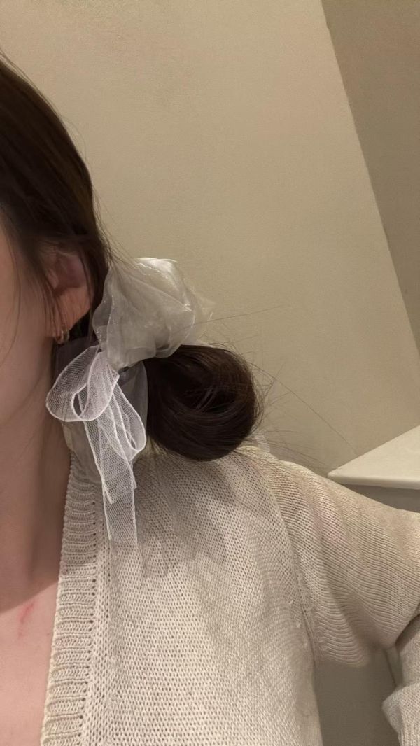 仙氣蝴蝶結透紗腸圈 珍珠花園透紗腸圈
韓國飾品
韓國耳環
耳環
髮飾
手鍊
戒指
純銀飾品
珍珠耳環
三麗鷗代購
飾品店