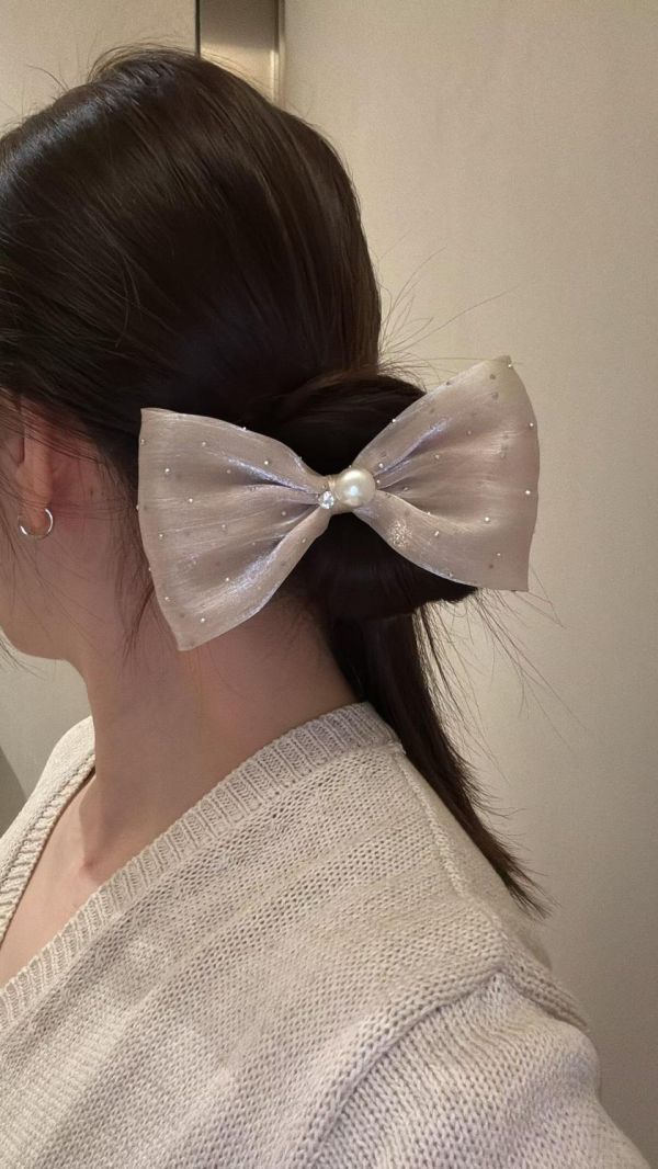 點點歐根紗珍珠蝴蝶結髮夾5色 立體條紋山茶花髮圈
韓國飾品
韓國耳環
耳環
髮飾
手鍊
戒指
純銀飾品
珍珠耳環
三麗鷗代購
飾品店