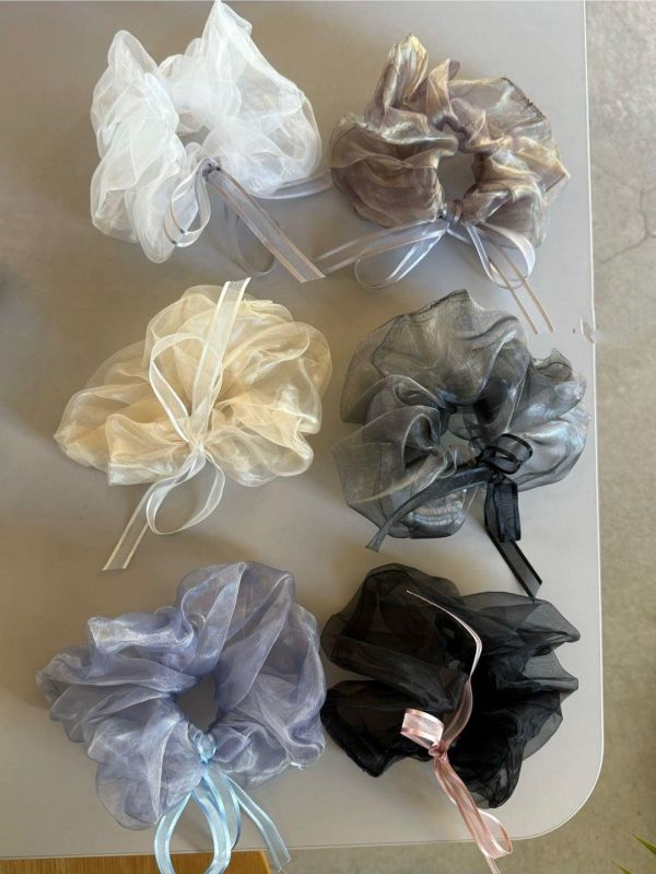 歐根紗蝴蝶結紗大腸圈 歐根紗蝴蝶結紗大腸圈
大腸圈
韓國飾品
韓國耳環
耳環
髮飾
手鍊
戒指
純銀飾品
珍珠耳環
三麗鷗代購
飾品店