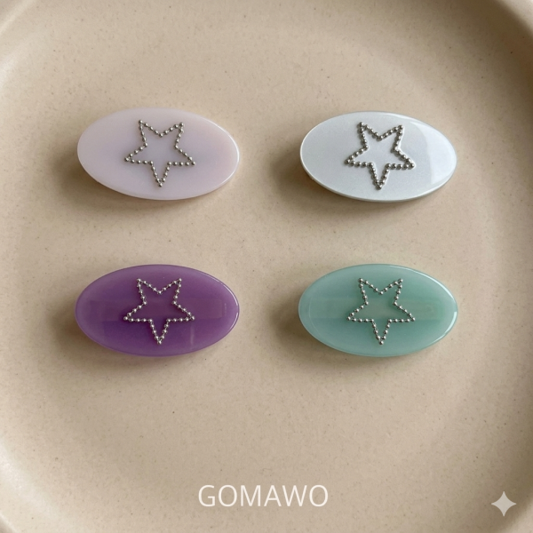 薄荷綠金屬星星髮夾 薄荷綠金屬星星
感鯊魚抓夾
抓夾
韓國飾品
韓國耳環
耳環
髮飾
手鍊
戒指
純銀飾品
珍珠耳環
三麗鷗代購
飾品店