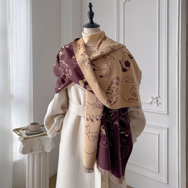 貓咪插畫風雙面羊絨圍巾4色 羊絨圍巾
貓咪插畫風雙面羊絨圍巾4色
韓國飾品
韓國耳環
耳環
髮飾
手鍊
戒指
純銀飾品
珍珠耳環
三麗鷗代購
飾品店