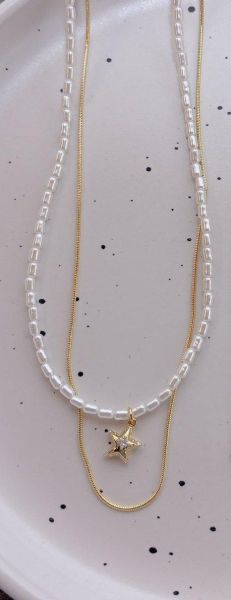 珍珠星星金屬雙層項鍊 珍珠項鍊
珍珠星星金屬雙層項鍊
韓國飾品
韓國飾品
韓國耳環
耳環
髮飾
手鍊
戒指
純銀飾品
珍珠耳環
三麗鷗代購
飾品店