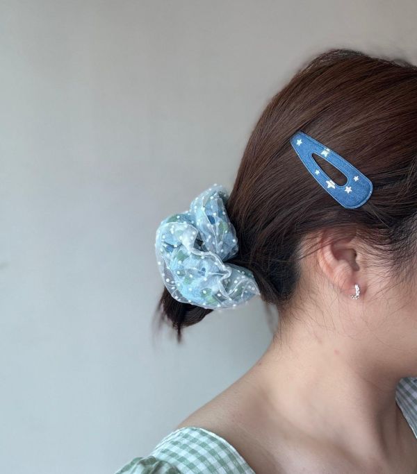 星星牛仔三角簍空ＢＢ髮夾2色 星星牛仔三角簍空ＢＢ髮夾2色
韓國耳環
耳環
髮飾
手鍊
戒指
純銀飾品
珍珠耳環
三麗鷗代購
飾品店