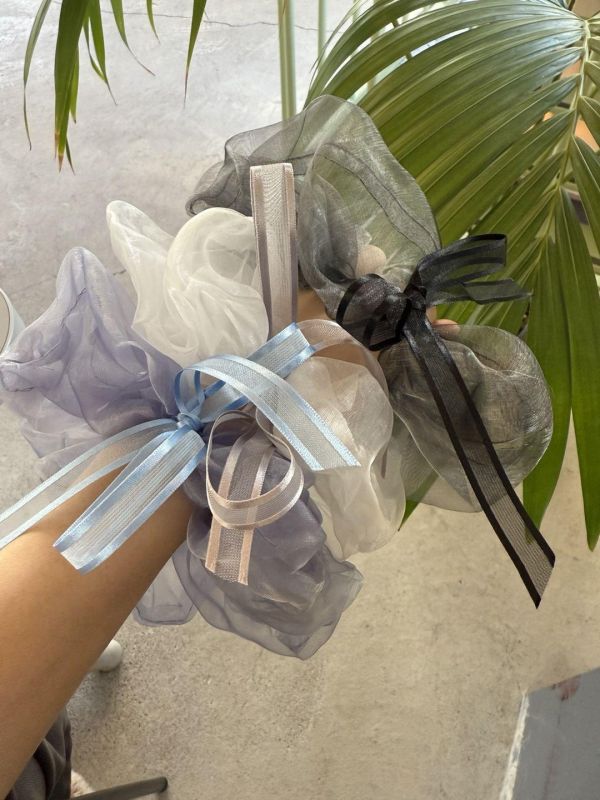 歐根紗蝴蝶結紗大腸圈 歐根紗蝴蝶結紗大腸圈
大腸圈
韓國飾品
韓國耳環
耳環
髮飾
手鍊
戒指
純銀飾品
珍珠耳環
三麗鷗代購
飾品店