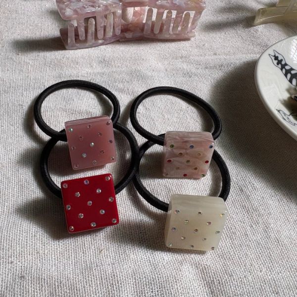 CREATION FRANCE 方塊彩鑽髮圈 CREATION FRANCE 
CREATION FRANCE 方塊彩鑽髮圈