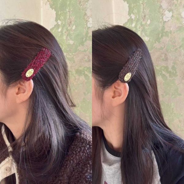 雙色毛尼金牌裝飾ＢＢ夾組3色 超大愛心毛毛豹紋髮圈
韓國飾品
韓國耳環
耳環
髮飾
手鍊
戒指
純銀飾品
珍珠耳環
三麗鷗代購
飾品店