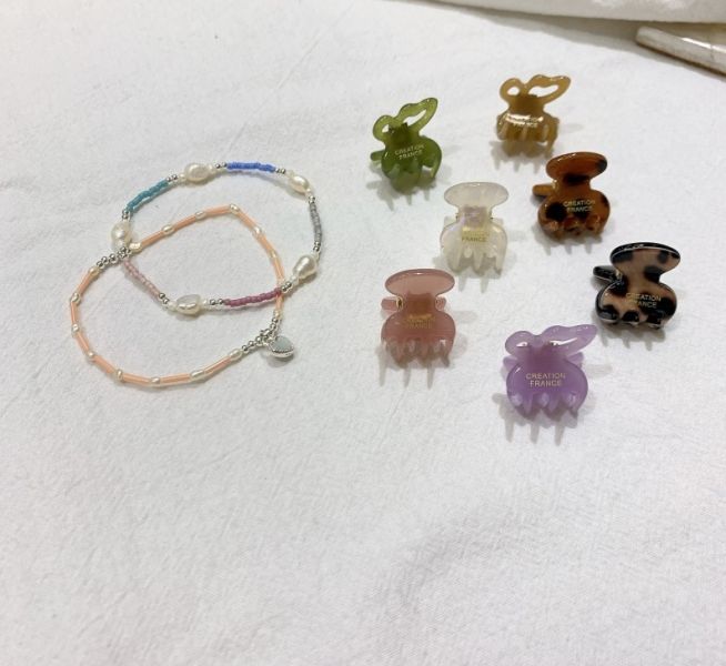 CREATION FRANCE 透感小抓夾 