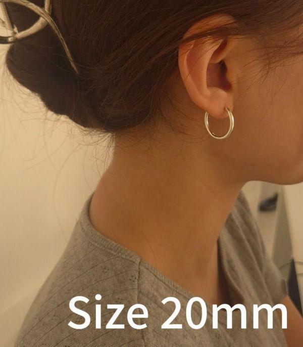 925純銀 純銀圈圈耳環10-25mm 925純銀
純銀圈圈耳環10-25mm