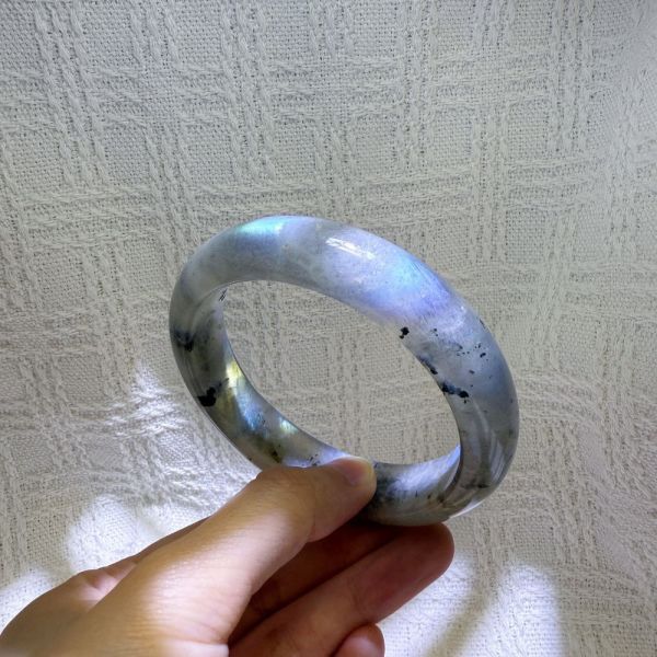 提高覺察│拉長石手鐲│平安鐲-58.3mm 水晶手鐲,開運手鐲,招財手鐲,招財水晶手鐲推薦,粉水晶手鐲,紫水晶手鐲,黃水晶手鐲,黑曜石手鐲,女生適合戴的水晶手鐲,2025年最旺水晶手鐲,水晶手鏈,水晶飾品,水晶手鐲佩戴禁忌