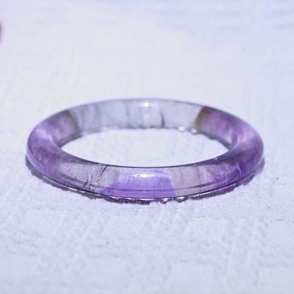 智慧之石│紫水晶│圓骨鐲-57.4m 紫水晶手鐲,紫水晶手環,天然紫水晶,水晶手鐲,能量手鐲,智慧之石,療癒水晶,靜心飾品,原礦水晶,歐洛菈,水晶能量