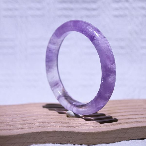 智慧之石│紫水晶│手鐲-50.6mm 紫水晶手鐲,紫水晶手環,天然紫水晶,水晶手鐲,能量手鐲,智慧之石,療癒水晶,靜心飾品,原礦水晶,歐洛菈,水晶能量