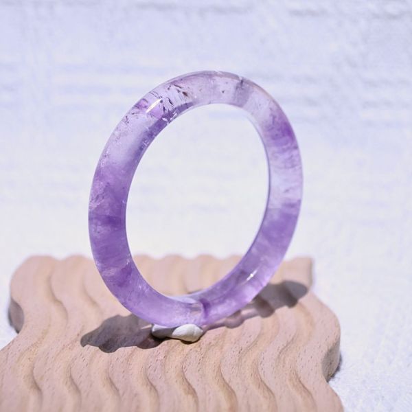 智慧之石│紫水晶│手鐲-50.6mm 紫水晶手鐲,紫水晶手環,天然紫水晶,水晶手鐲,能量手鐲,智慧之石,療癒水晶,靜心飾品,原礦水晶,歐洛菈,水晶能量