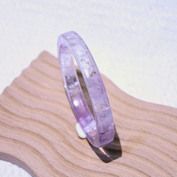智慧之石│紫水晶│方鐲-54.5mm 紫水晶手鐲,紫水晶手環,天然紫水晶,水晶手鐲,能量手鐲,智慧之石,療癒水晶,靜心飾品,原礦水晶,歐洛菈,水晶能量