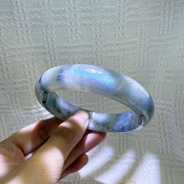 提高覺察│拉長石手鐲│平安鐲-58.3mm 水晶手鐲,開運手鐲,招財手鐲,招財水晶手鐲推薦,粉水晶手鐲,紫水晶手鐲,黃水晶手鐲,黑曜石手鐲,女生適合戴的水晶手鐲,2025年最旺水晶手鐲,水晶手鏈,水晶飾品,水晶手鐲佩戴禁忌