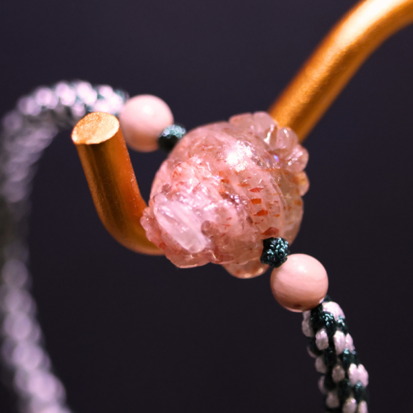 【歐洛菈】龍龜手繩-阿魯沙 水晶,礦石,晶礦,水晶手鐲,手鐲,水晶手串,手串,脈輪,磁場,療癒,淨化,紫水晶,粉晶,櫻花瑪瑙,草莓晶