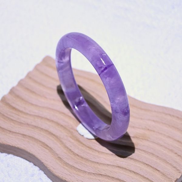 智慧之石│紫水晶│手鐲-53.5mm 紫水晶手鐲,紫水晶手環,天然紫水晶,水晶手鐲,能量手鐲,智慧之石,療癒水晶,靜心飾品,原礦水晶,歐洛菈,水晶能量