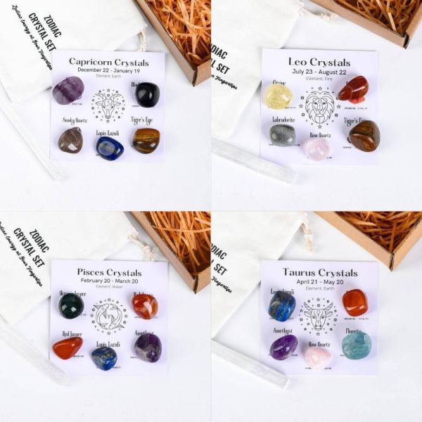 【Astral Chakra】十二星座原石禮盒 (多款) 十二星座水晶,星座開運水晶,星座專屬水晶,星座運勢飾品,水晶能量石,星座水晶擺件,開運水晶推薦,星座能量飾品,星座生日禮物,星座幸運物,星座開運水晶推薦,星座靈性療癒