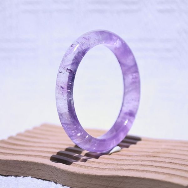 智慧之石│紫水晶│手鐲-50.6mm 紫水晶手鐲,紫水晶手環,天然紫水晶,水晶手鐲,能量手鐲,智慧之石,療癒水晶,靜心飾品,原礦水晶,歐洛菈,水晶能量
