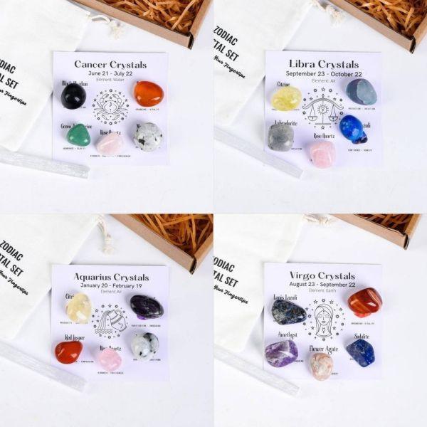 【Astral Chakra】(雙魚座)十二星座原石禮盒 十二星座水晶,星座開運水晶,星座專屬水晶,星座運勢飾品,水晶能量石,星座水晶擺件,開運水晶推薦,星座能量飾品,星座生日禮物,星座幸運物,星座開運水晶推薦,星座靈性療癒