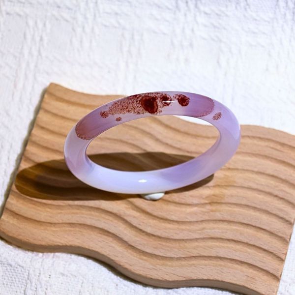 魅力展現│紫玉髓手鐲│圓骨鐲-58.5mm 紫玉髓手鐲功效, 紫玉髓手鐲能量, 紫玉髓手鐲代表, 紫玉髓與紫水晶差別, 紫玉髓手鐲象徵, 紫玉髓手鐲寓意, 紫玉髓手鐲推薦