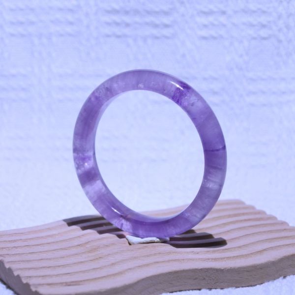 智慧之石│紫水晶│手鐲-53.5mm 紫水晶手鐲,紫水晶手環,天然紫水晶,水晶手鐲,能量手鐲,智慧之石,療癒水晶,靜心飾品,原礦水晶,歐洛菈,水晶能量