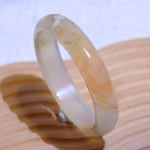 友愛與希望│櫻花瑪瑙手鐲│平安鐲-54.2mm 水晶,礦石,晶礦,水晶手鐲,手鐲,水晶手串,手串,脈輪,磁場,療癒,淨化,紫水晶,粉晶,櫻花瑪瑙,草莓晶