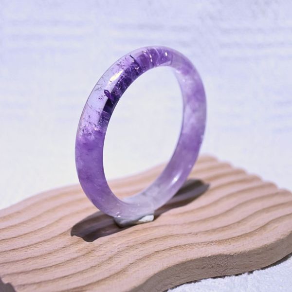 智慧之石│紫水晶│手鐲-50.3mm 紫水晶手鐲,紫水晶手環,天然紫水晶,水晶手鐲,能量手鐲,智慧之石,療癒水晶,靜心飾品,原礦水晶,歐洛菈,水晶能量