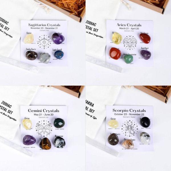 【Astral Chakra】(雙魚座)十二星座原石禮盒 十二星座水晶,星座開運水晶,星座專屬水晶,星座運勢飾品,水晶能量石,星座水晶擺件,開運水晶推薦,星座能量飾品,星座生日禮物,星座幸運物,星座開運水晶推薦,星座靈性療癒